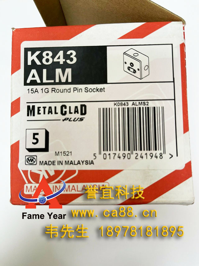 MKMetalclad Plus׿ײϵK843ALM 1λ15A