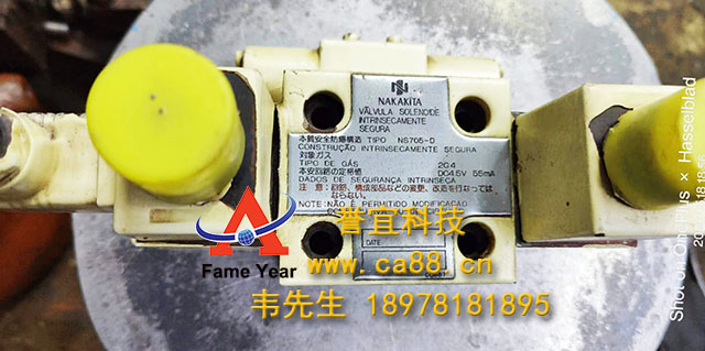 日本NAKAKITA电磁阀TIPONS705-D黄色